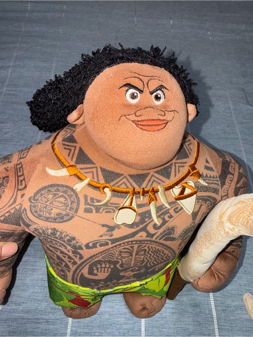 Disney Just Play Moana Talking Maui 14" Plush Stuffed Doll With Hook Works